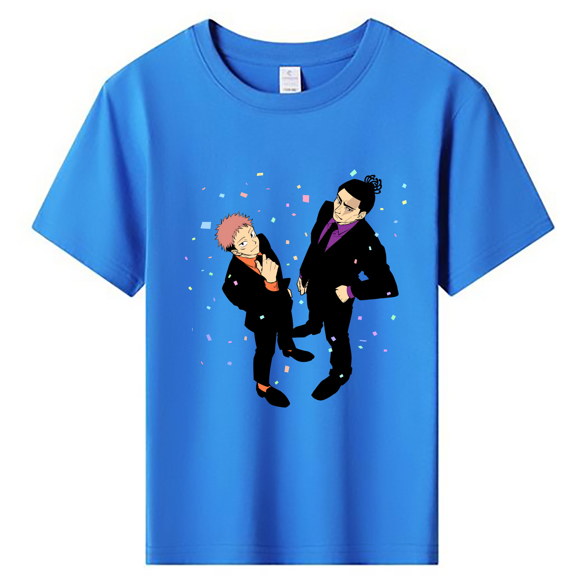 （画像用） 呪術廻戦 Jujutsu Kaisen 綿100％キッズTシャツ（フロントプリント）